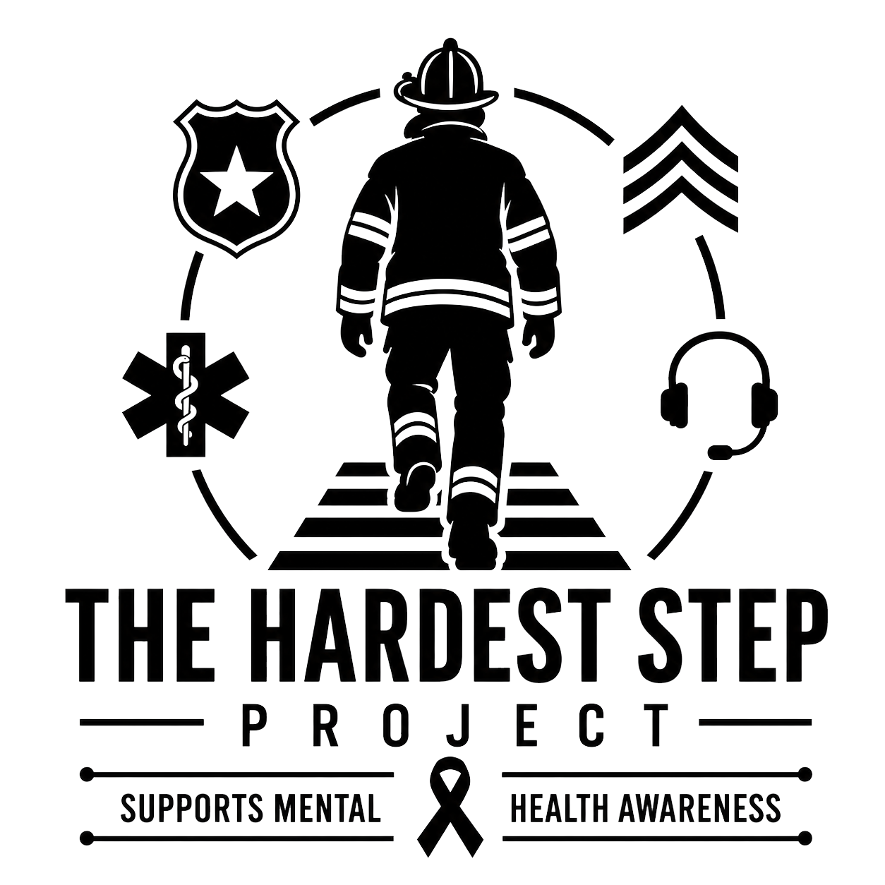The Hardest Step Logo
